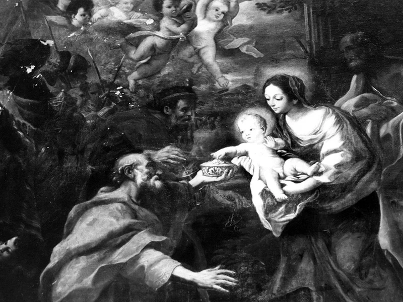 1654-Michelangelo Ricciolini - Adorazione dei Re Magi